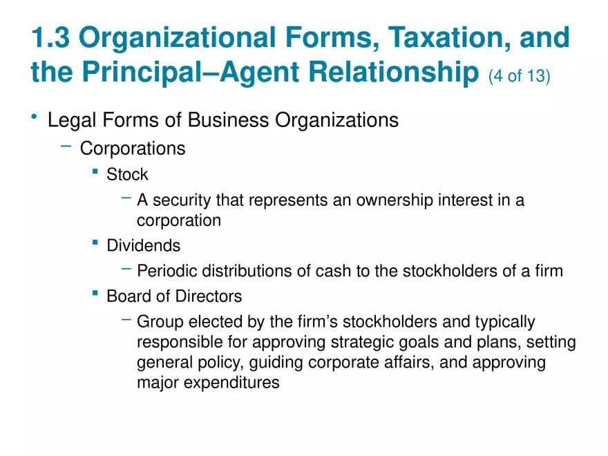 The Role of Managerial Lecture Note 4 - Page 11