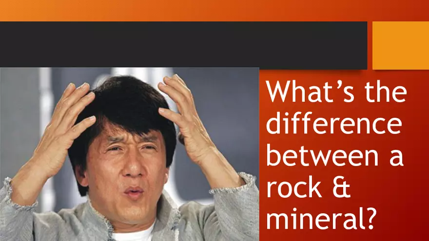 Rock and Mineral Cheat Sheet - Page 1