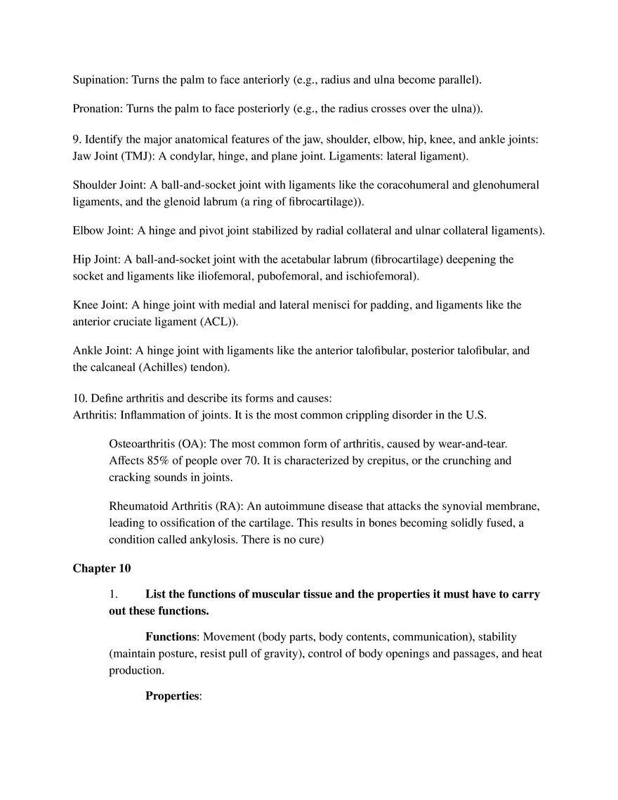 Overview of Joints and Their Classifications - Page 3