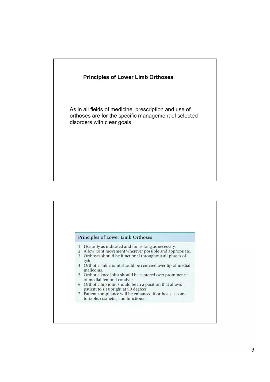 Lower Limb Orthoses - Page 3