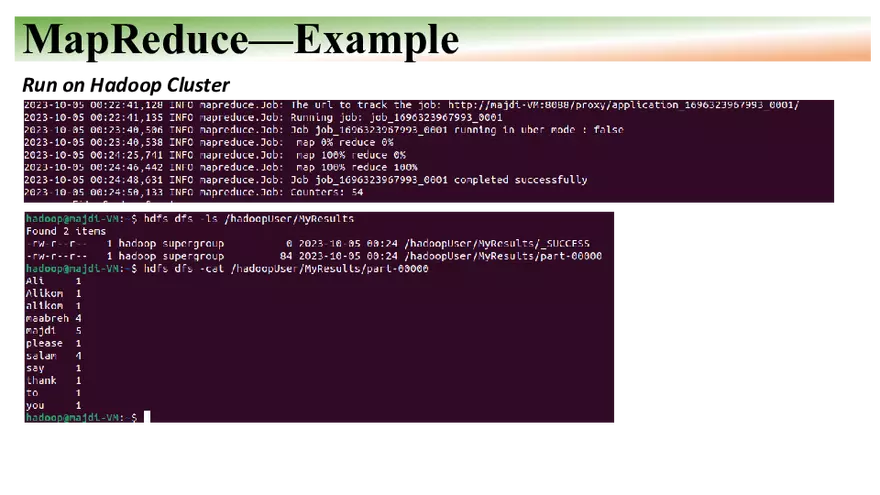 Apache Hadoop - HDFS, YARN, and MapReduce Part 5 - Page 8
