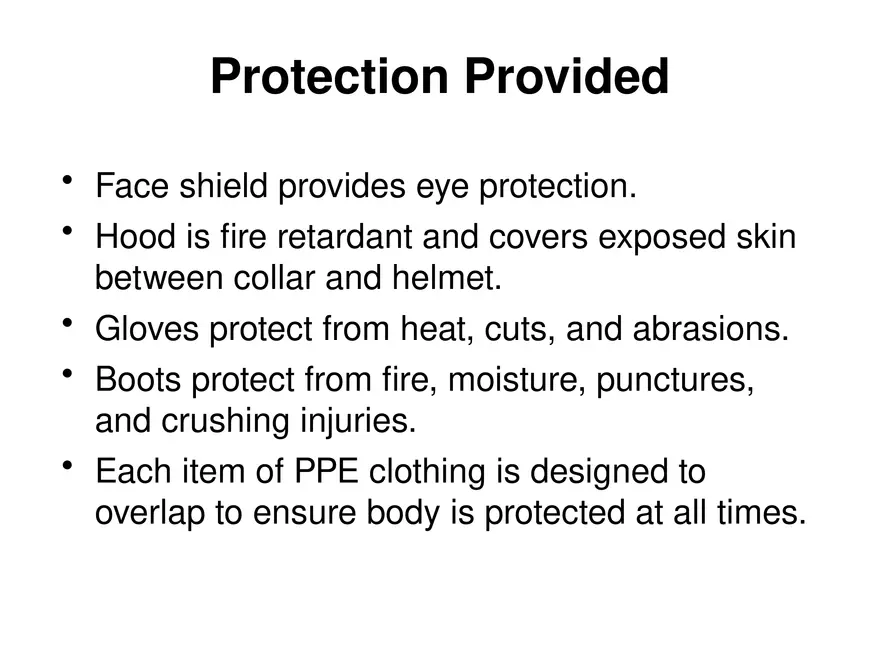 Chapter 3 Personal Protective Equipment Part 2 - Page 7