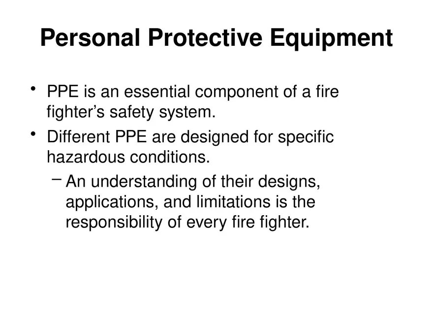 Chapter 3 Personal Protective Equipment Part 2 - Page 2