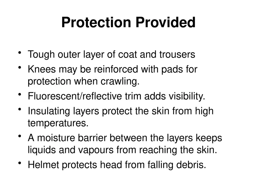 Chapter 3 Personal Protective Equipment Part 2 - Page 6