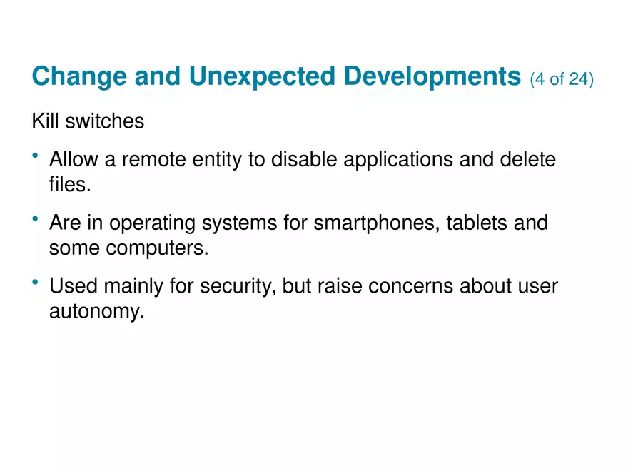 Social, Legal, and Ethical Issues for Computing Technology Part 1 - Page 8