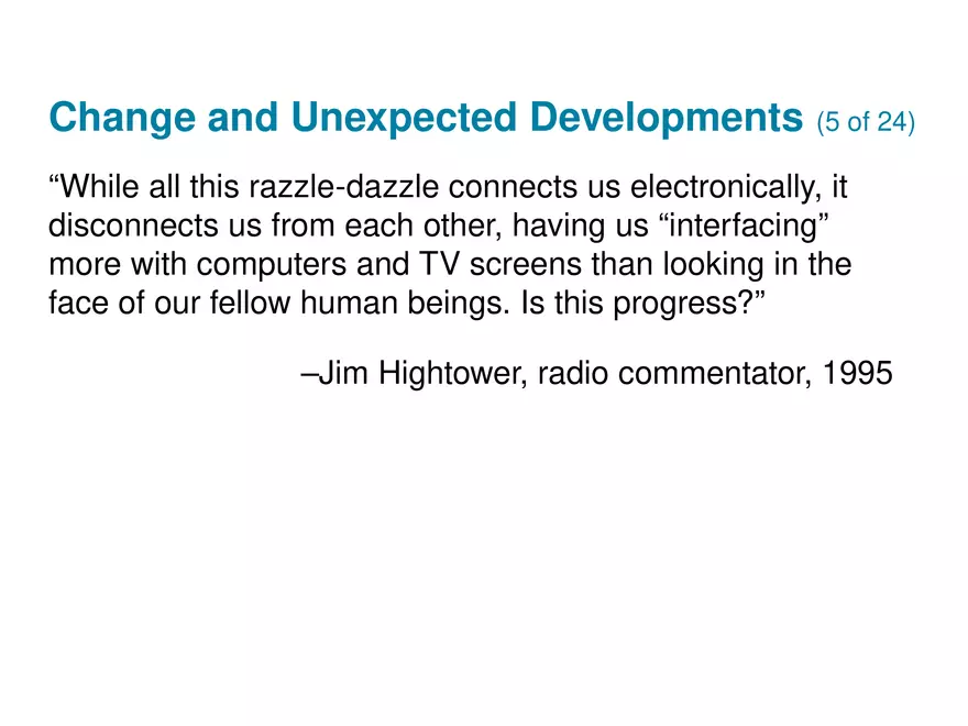 Social, Legal, and Ethical Issues for Computing Technology Part 1 - Page 9