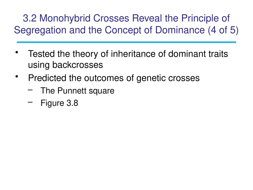 Chapter 3 Basic Principles of Heredity Part 2 - Page 11