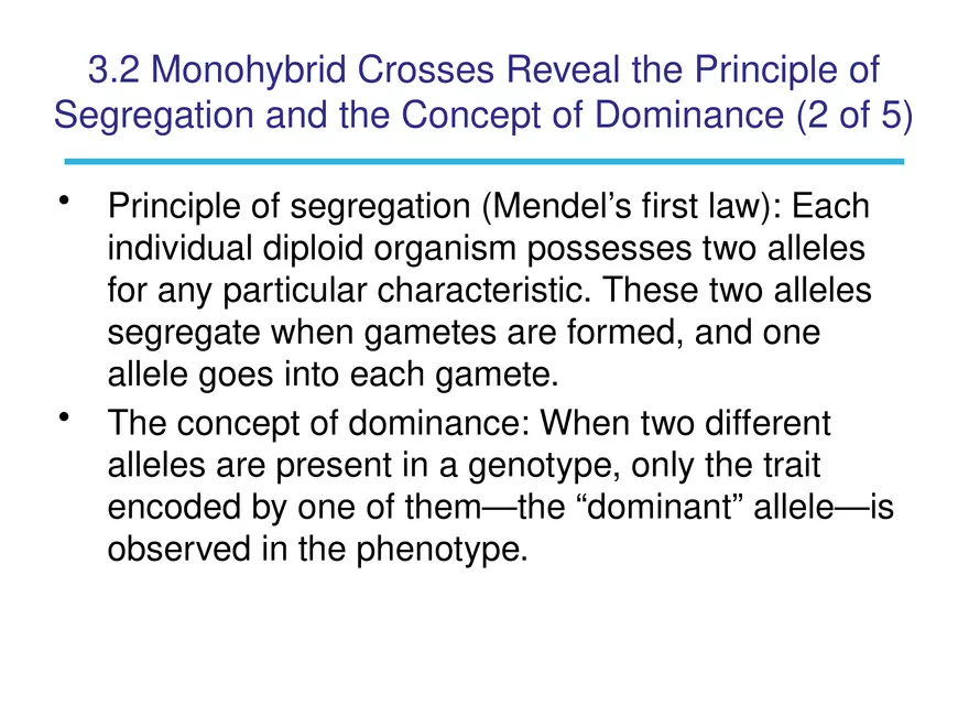 Chapter 3 Basic Principles of Heredity Part 2 - Page 4
