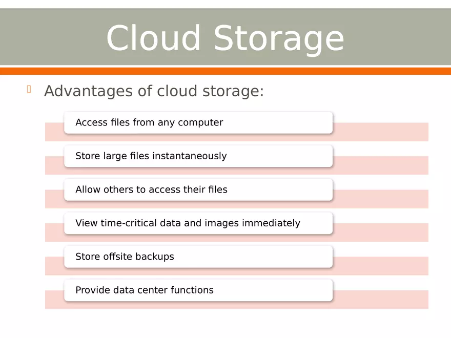 Importance of Secondary Storage in Computing Part 2 - Page 9