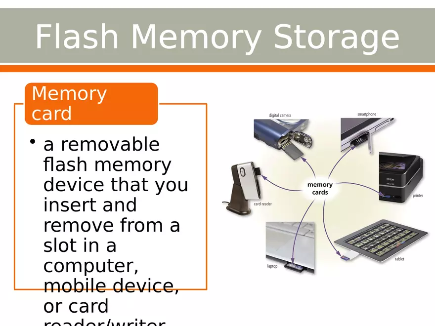 Importance of Secondary Storage in Computing Part 2 - Page 5