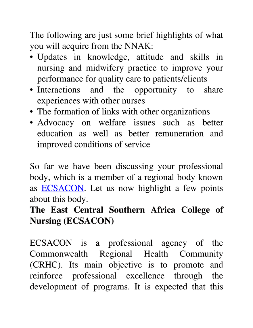 Professionalism in Nursing Study Guide Part 3 - Page 9