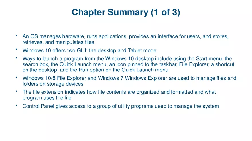 Windows Versions and Customer Service Lecture 6 - Page 7