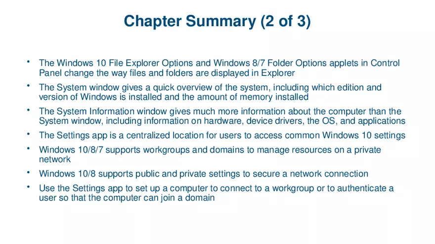 Windows Versions and Customer Service Lecture 6 - Page 8