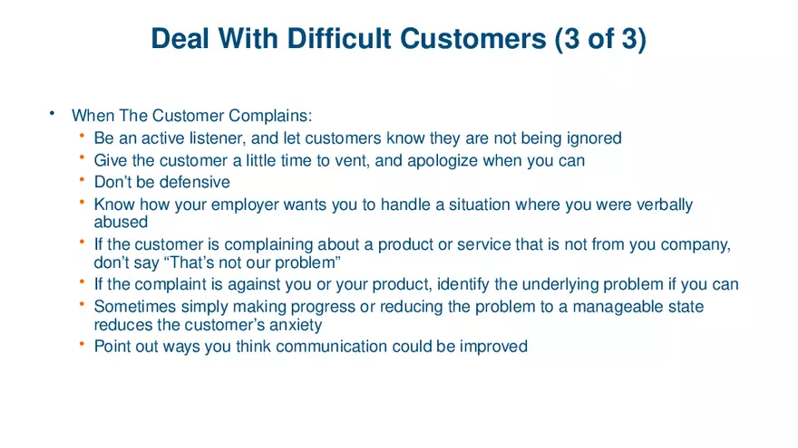 Windows Versions and Customer Service Lecture 6 - Page 3