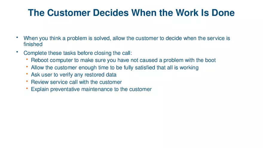 Windows Versions and Customer Service Lecture 6 - Page 4