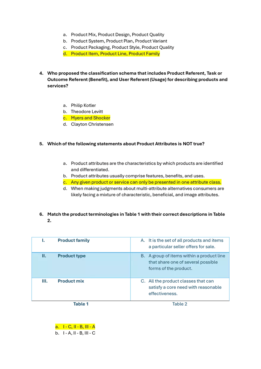Product and Brand Management Answers - Page 2