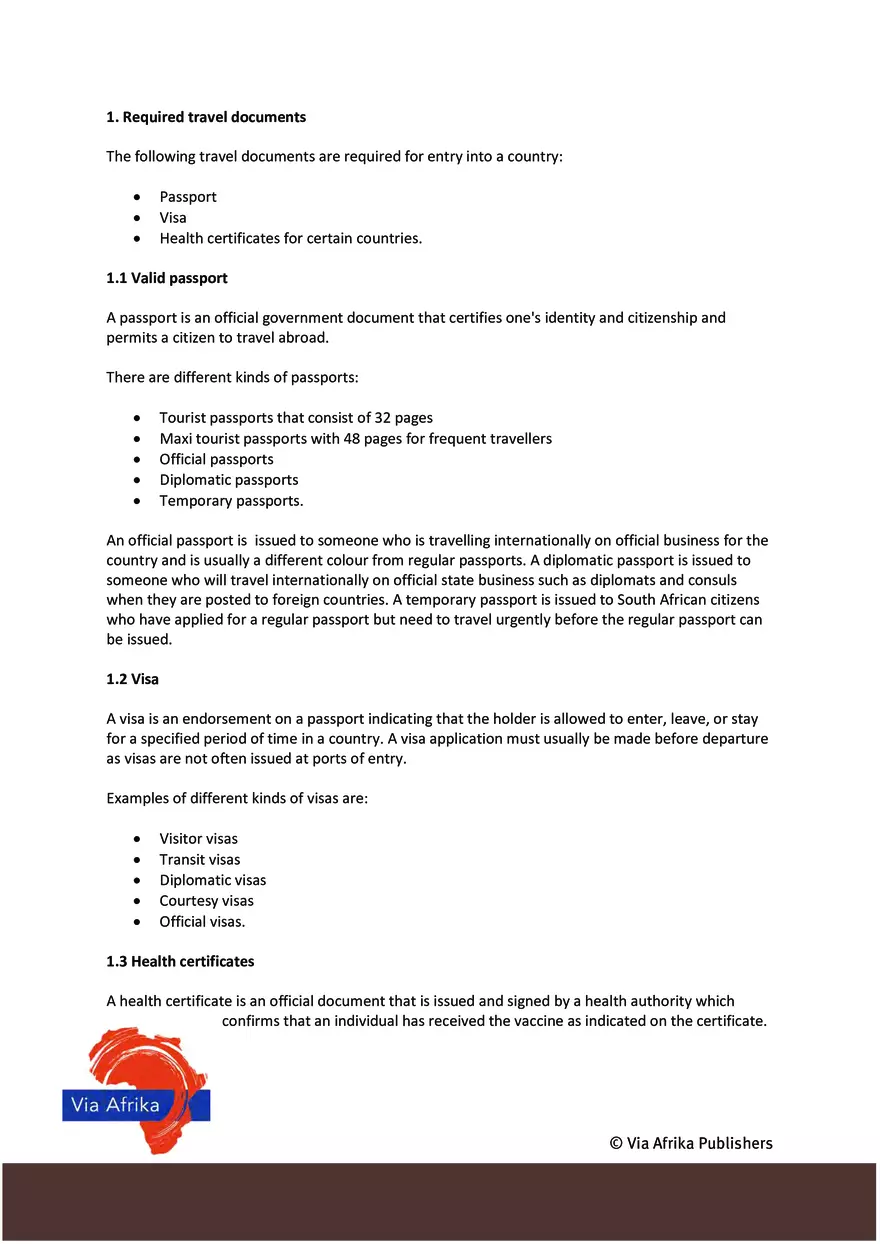 Gr12 Tourism Study Guide LR - Page 9