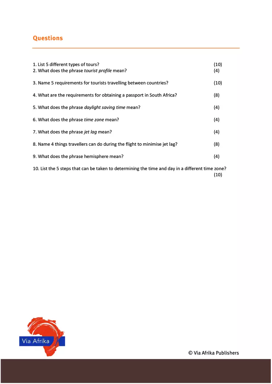 Gr12 Tourism Study Guide LR - Page 17