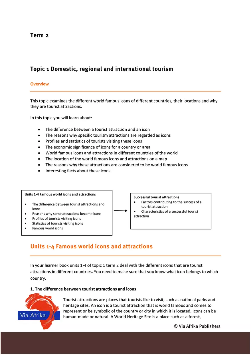 Gr12 Tourism Study Guide LR - Page 18