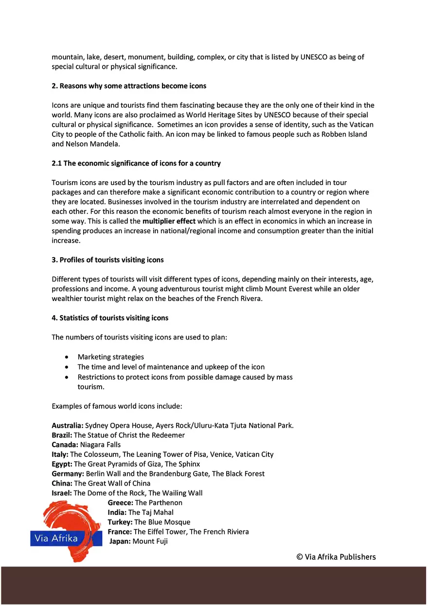 Gr12 Tourism Study Guide LR - Page 19