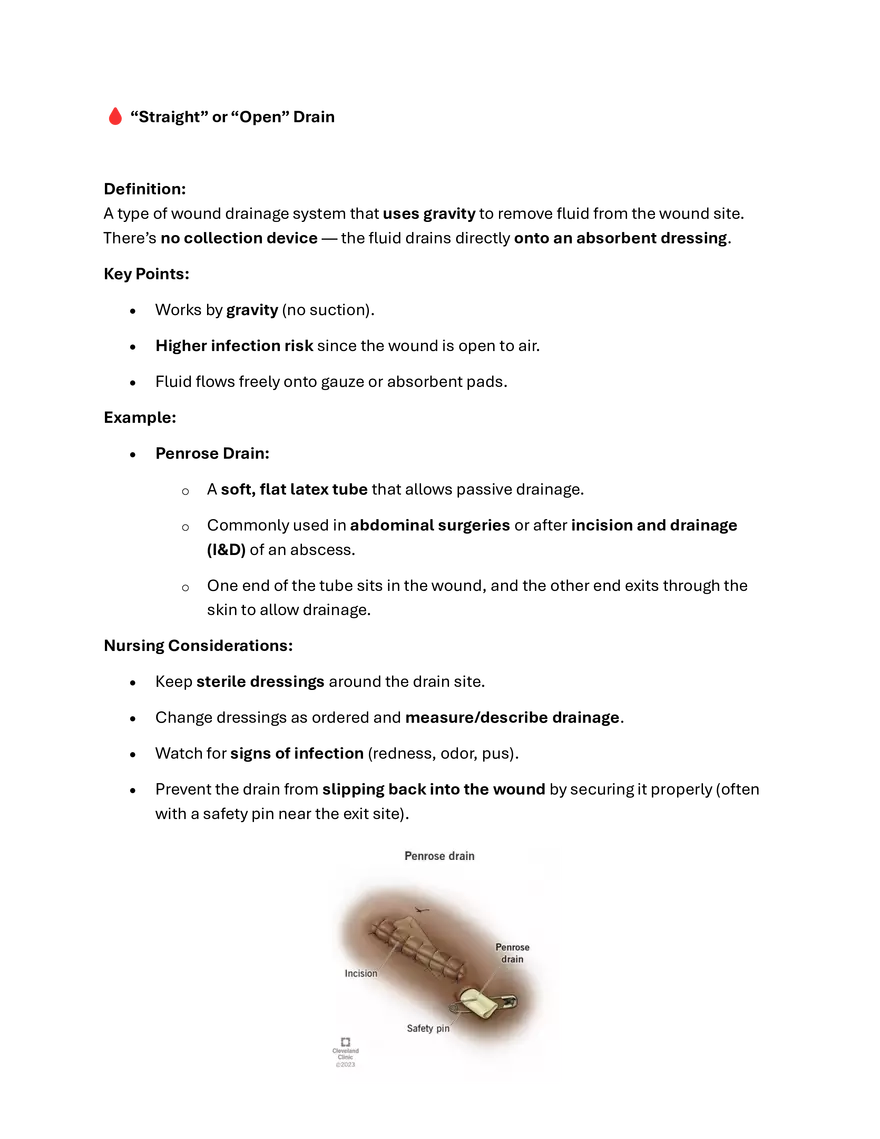 “Straight” or “Open” Drain - Page 1