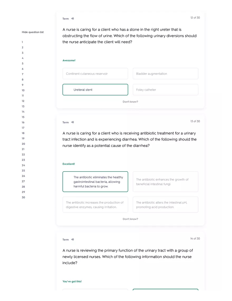 ATI Elimination Answers - Page 9