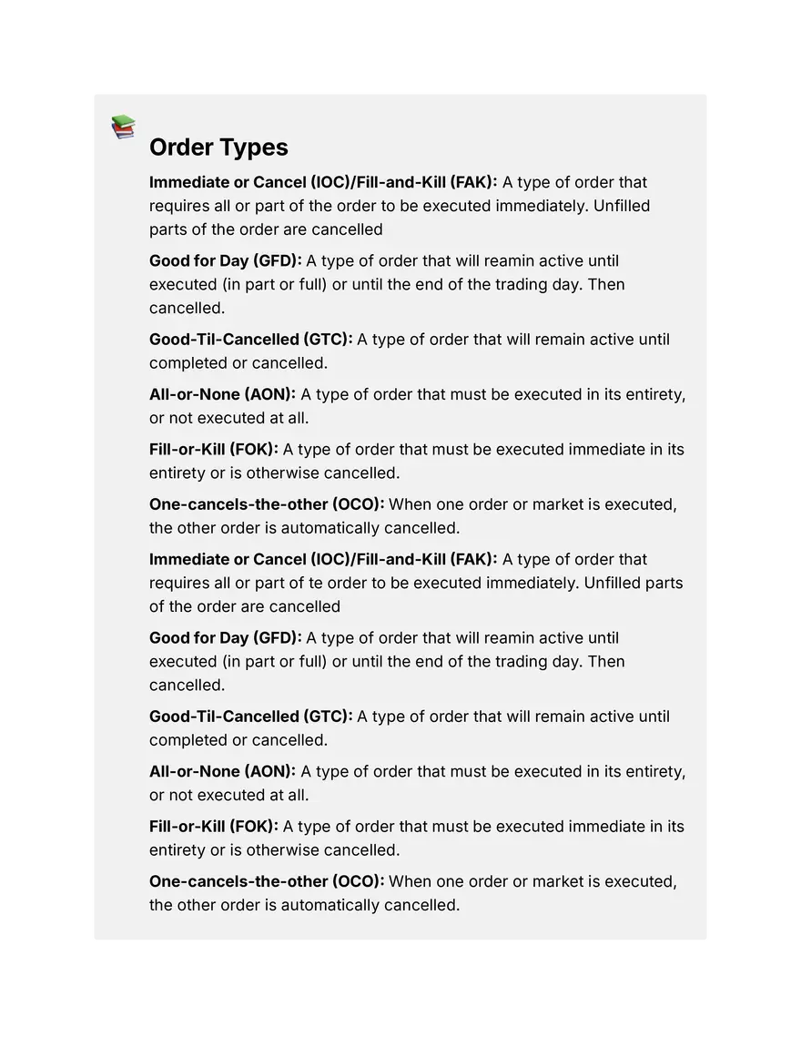 General Market Making Definitions - Page 3