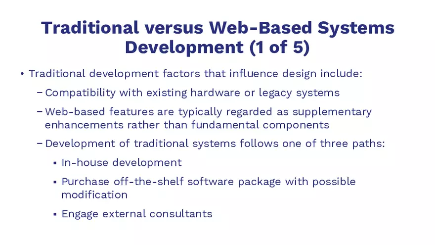 Chapter Objectives Systems Development and IT Trends - Page 3