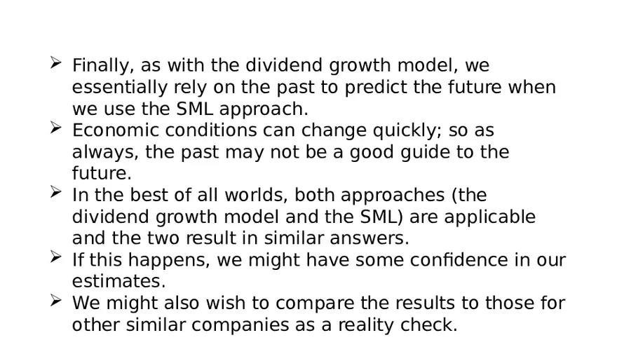Chapter 14 Cost of Capital Lecture 3 - Page 8