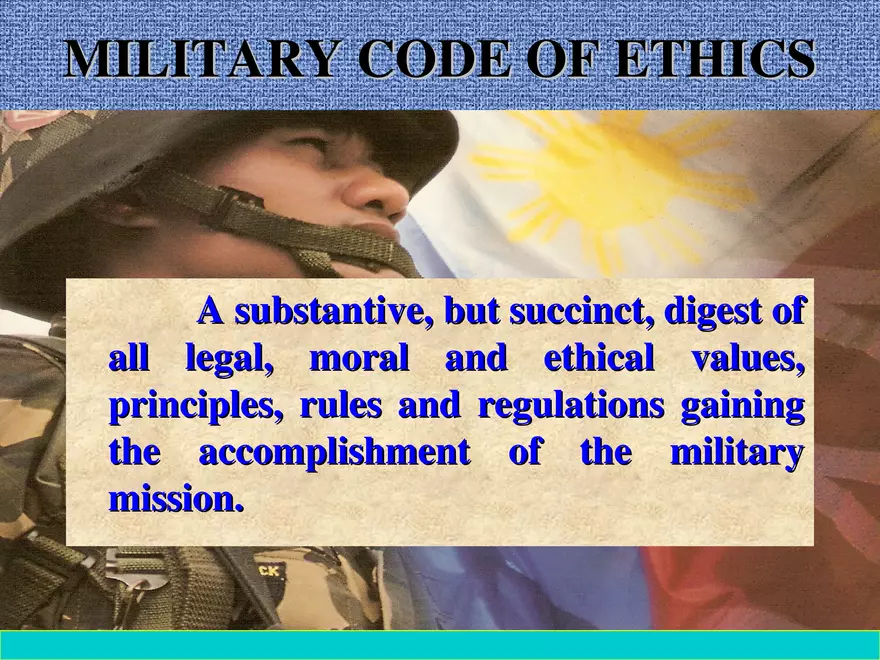 AFP Code of Ethics Lecture 1 - Page 3