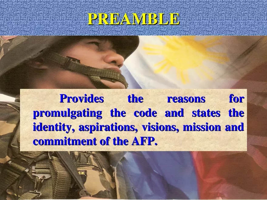 AFP Code of Ethics Lecture 1 - Page 5