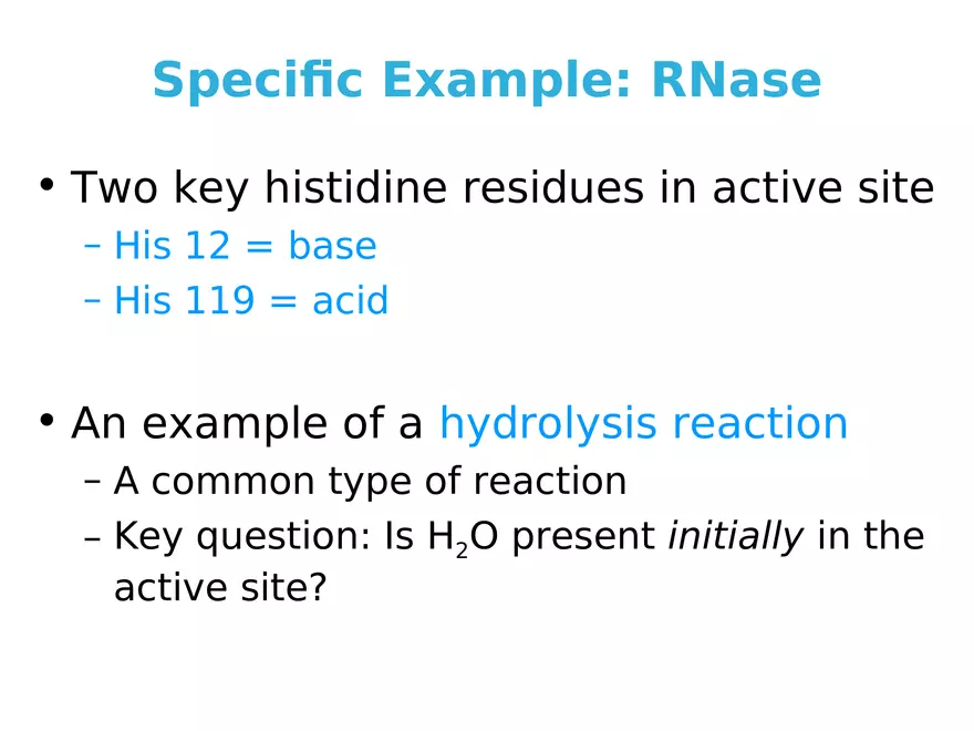 Principles of Biochemistry - Enzymes Lecture 2 - Page 9