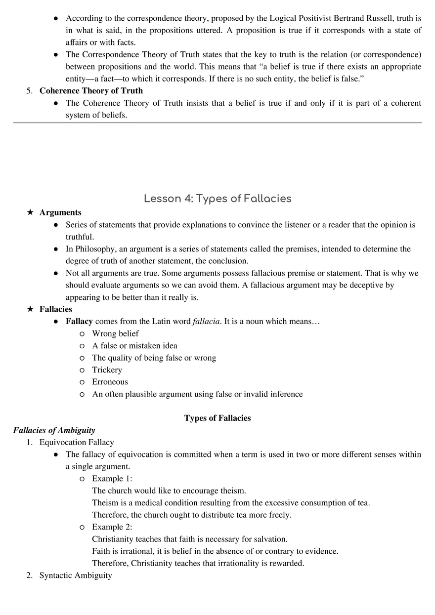 Branches of Philosophy Guide - Page 7