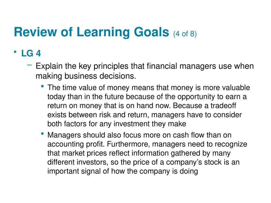 The Role of Managerial Lecture Note 7 - Page 12