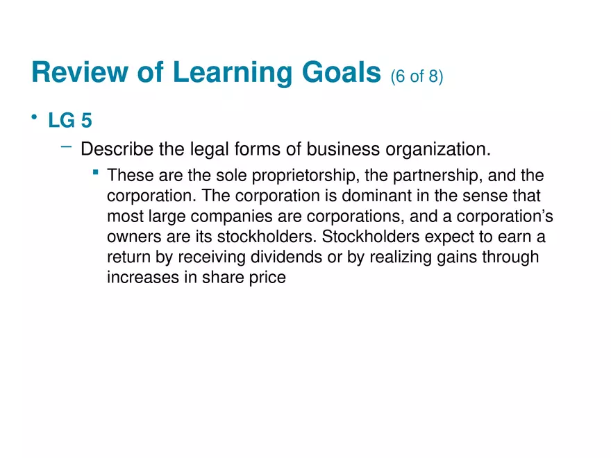 The Role of Managerial Lecture Note 7 - Page 3