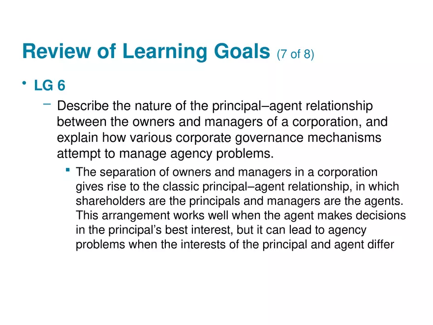 The Role of Managerial Lecture Note 7 - Page 4