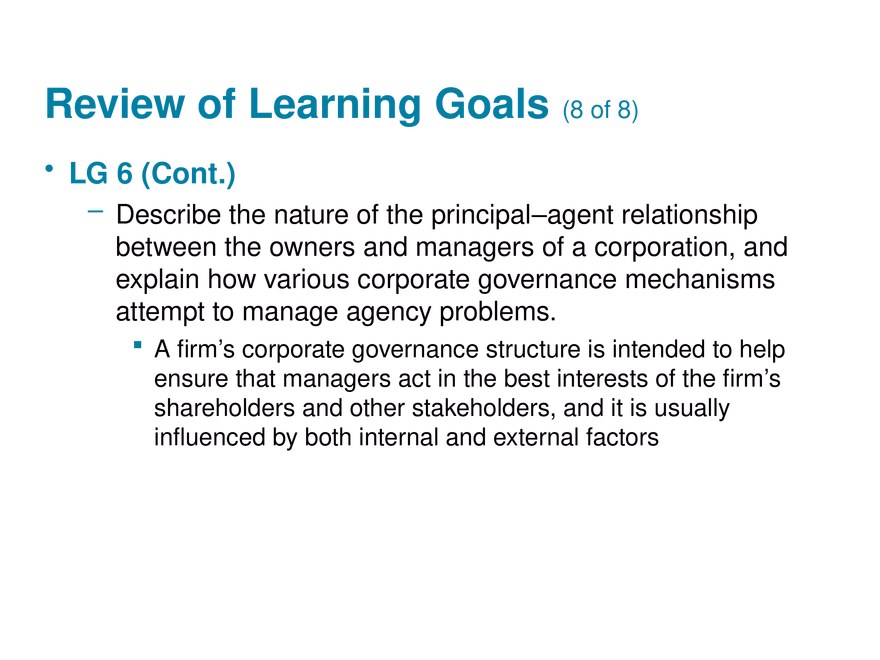 The Role of Managerial Lecture Note 7 - Page 5