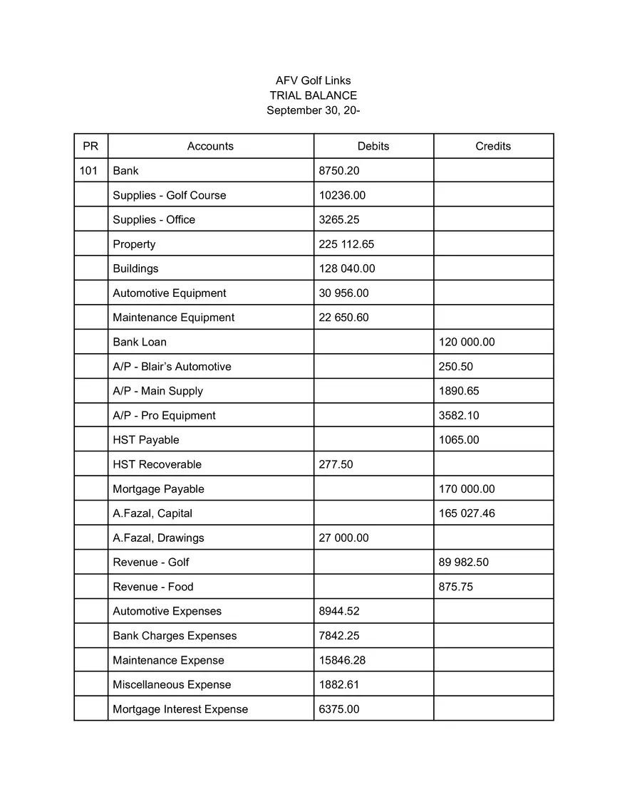 Accounting Assignment - Transaction - Page 3