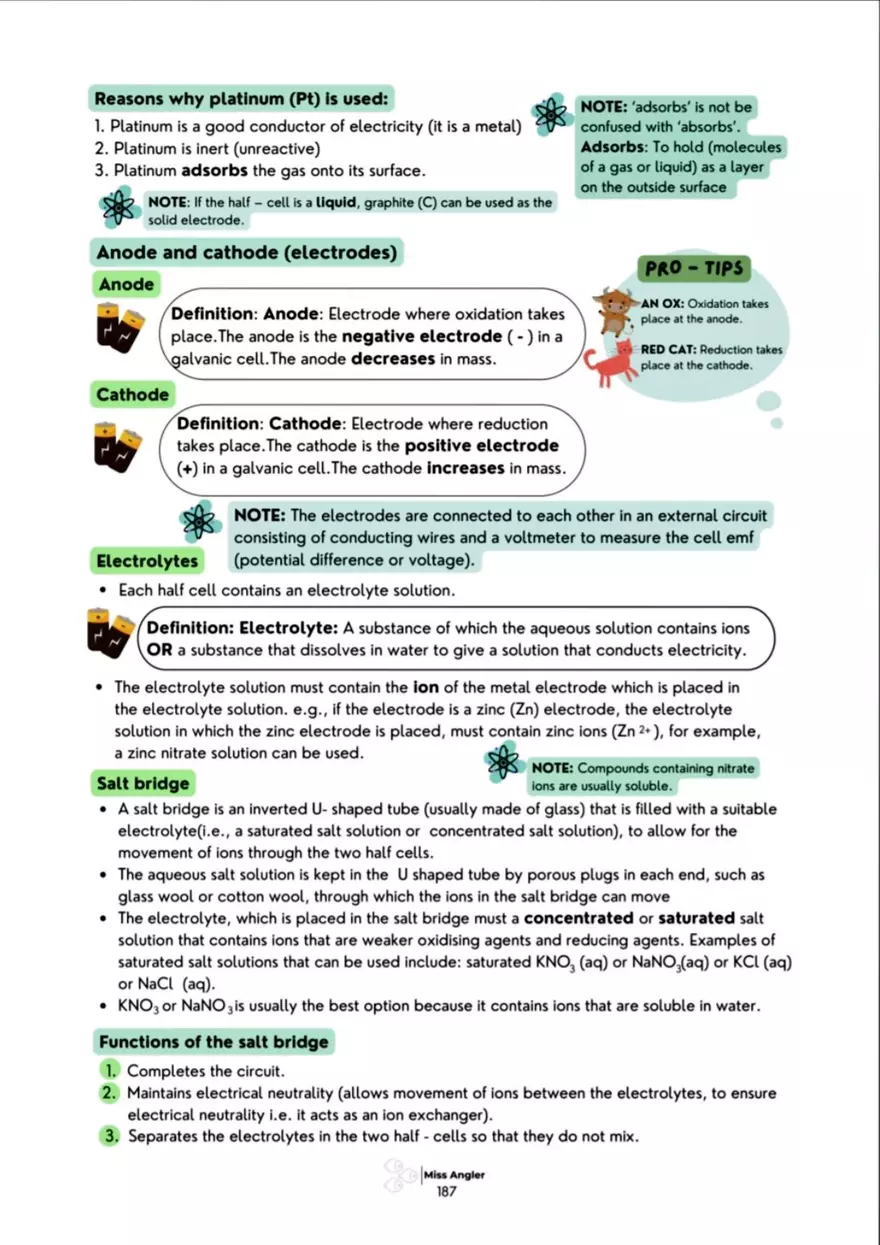 Electrochemical Cells: Galvanic Cell - Page 9