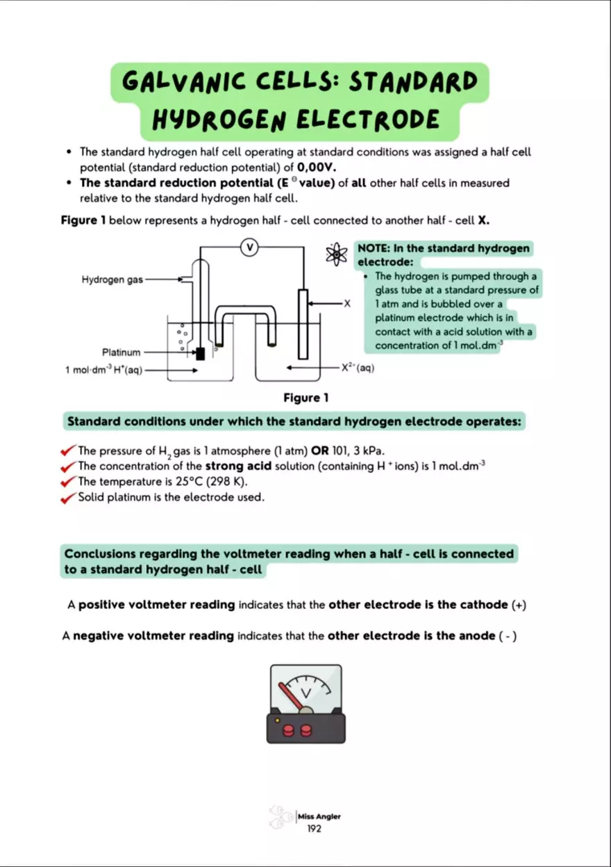 Electrochemical Cells: Galvanic Cell - Page 14