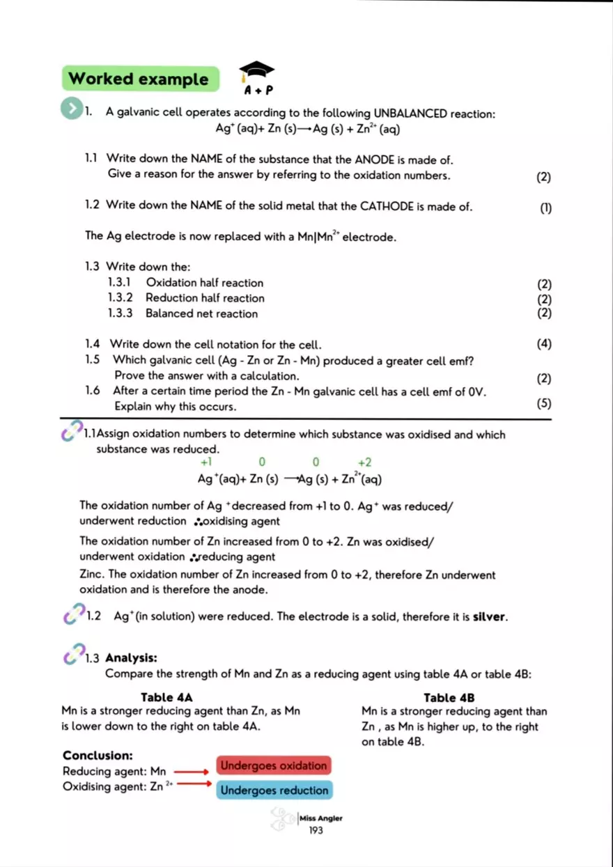 Electrochemical Cells: Galvanic Cell - Page 15