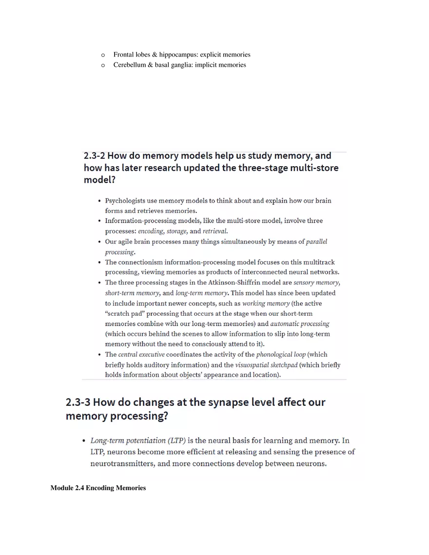 Psychology Unit 2 - Cognition (Part 2) - Page 5