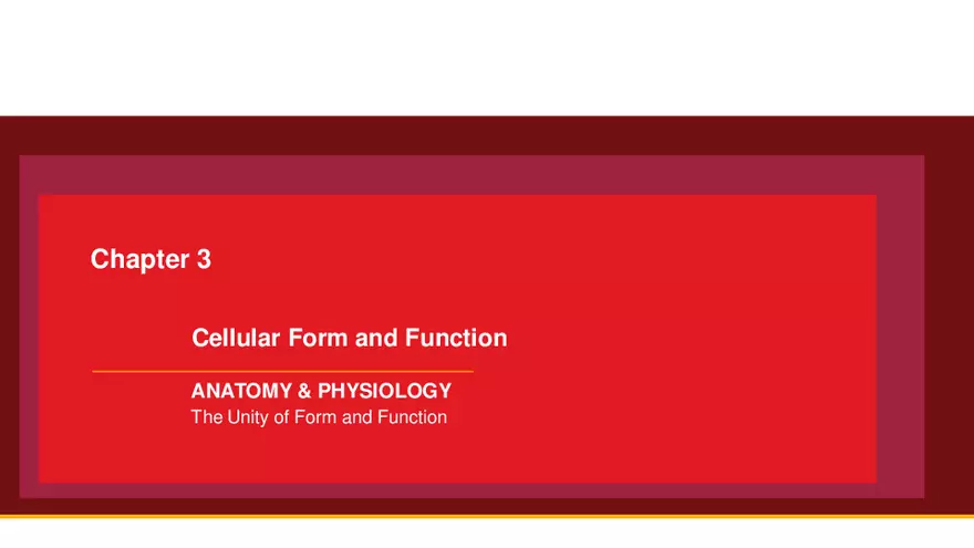 The Unity of Form and Function - Page 1