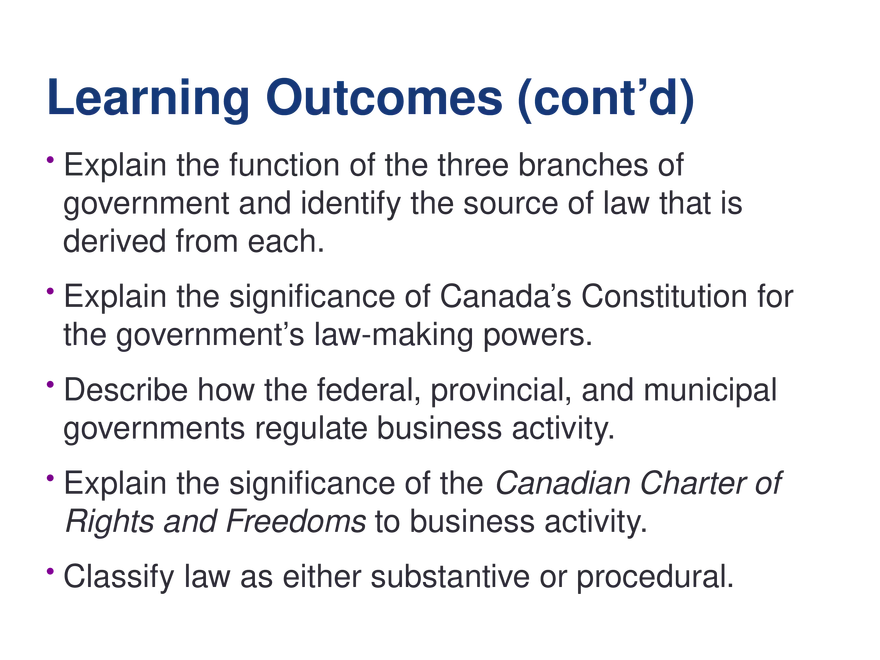Canadian Business Law - Page 2