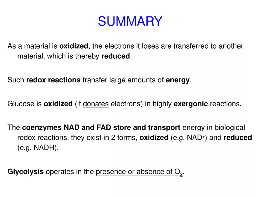 Pathways That Harvest Chemical Energy Lecture Part 3 - Page 3