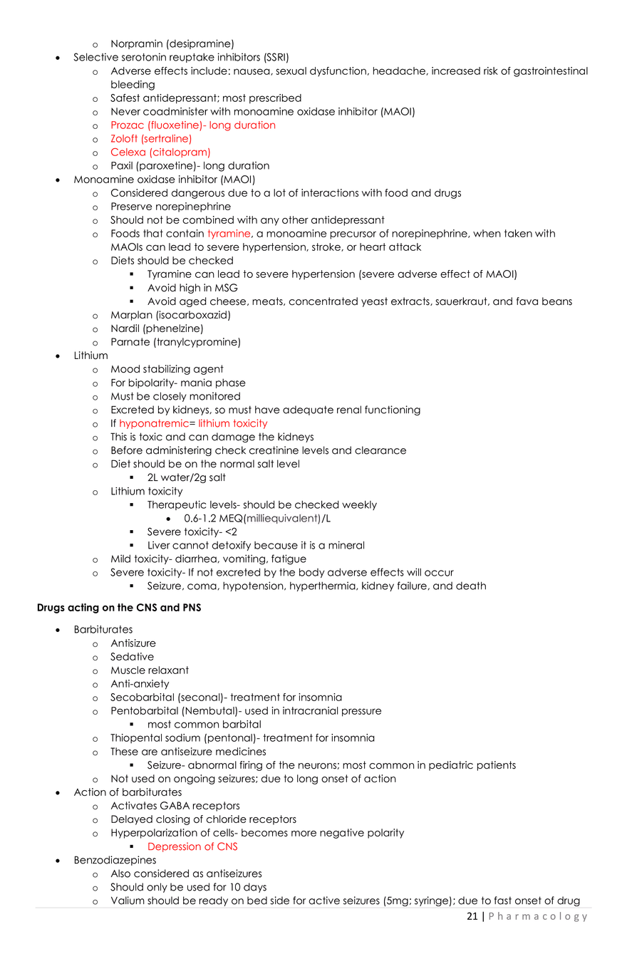 Introduction to Pharmacology - Study Note - Page 14