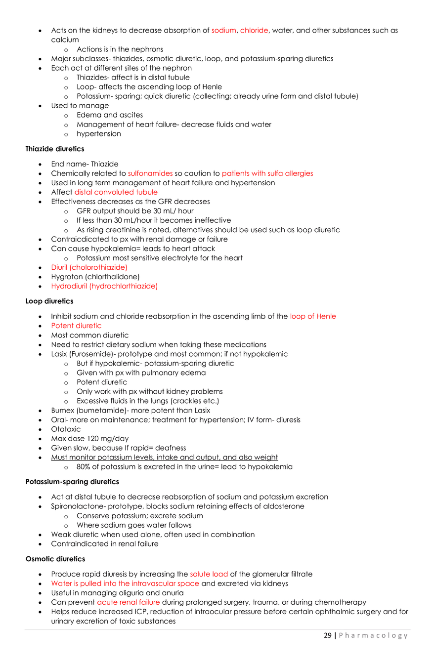 Introduction to Pharmacology - Study Note - Page 22