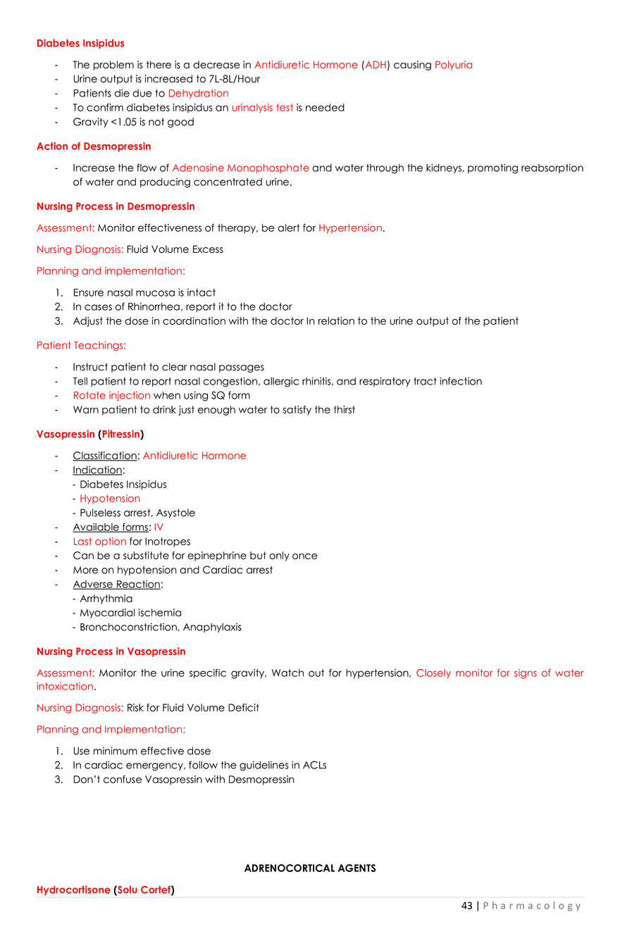 Introduction to Pharmacology - Study Note - Page 38