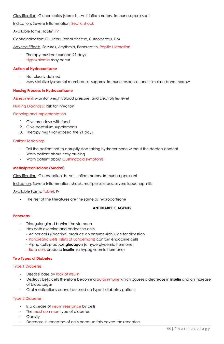 Introduction to Pharmacology - Study Note - Page 39