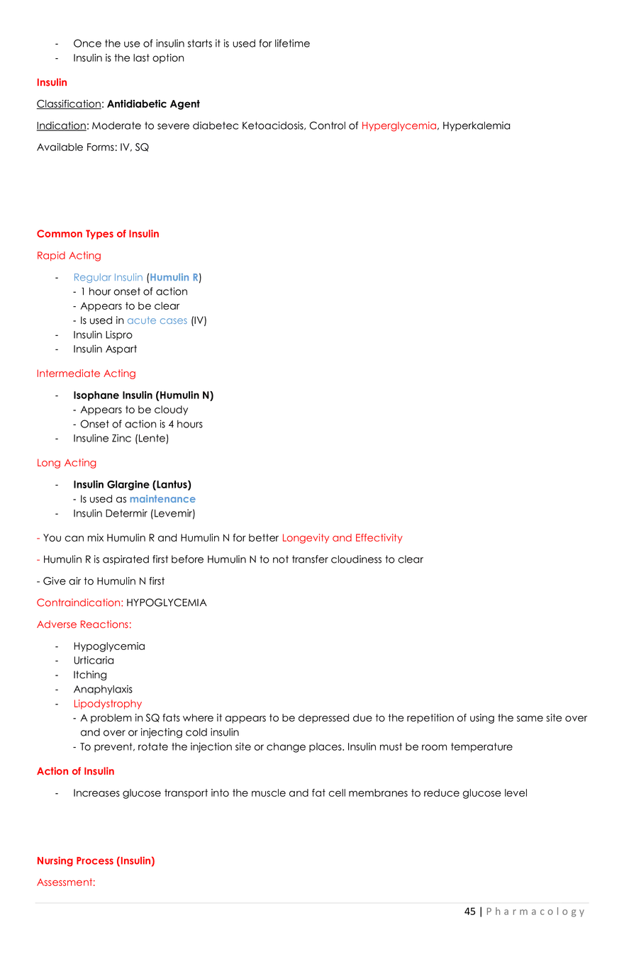 Introduction to Pharmacology - Study Note - Page 40
